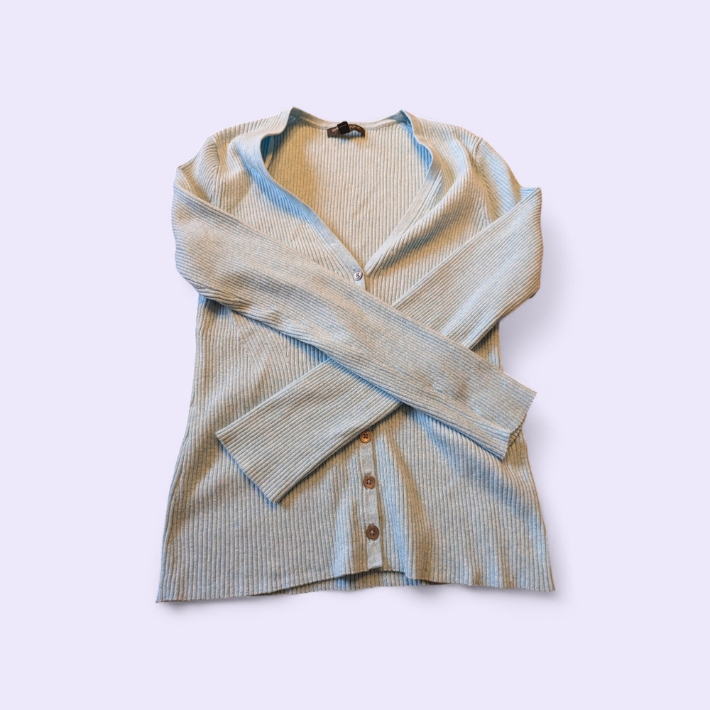 Banana Republic Light Blue Cardigan Sweater